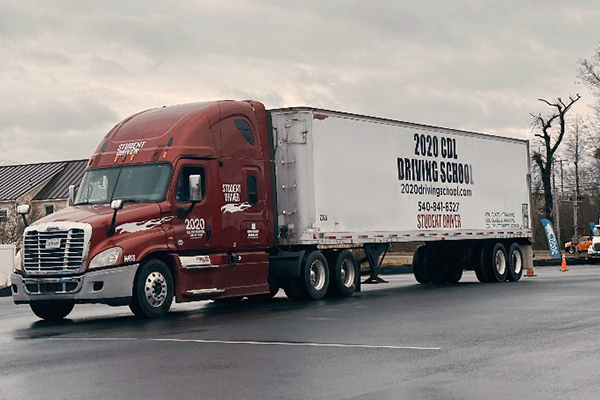 cdl class a driving yard instruction