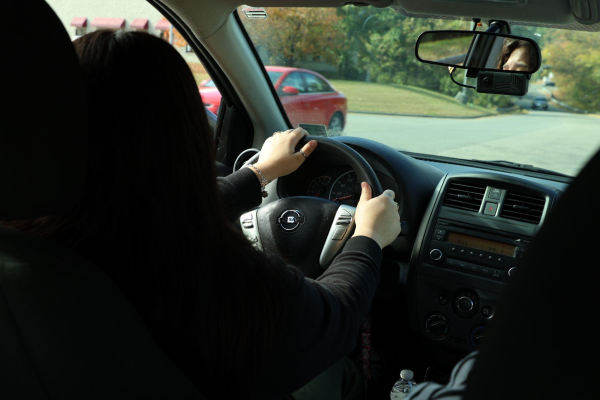 Behind-the-wheel training at 2020 Driving School